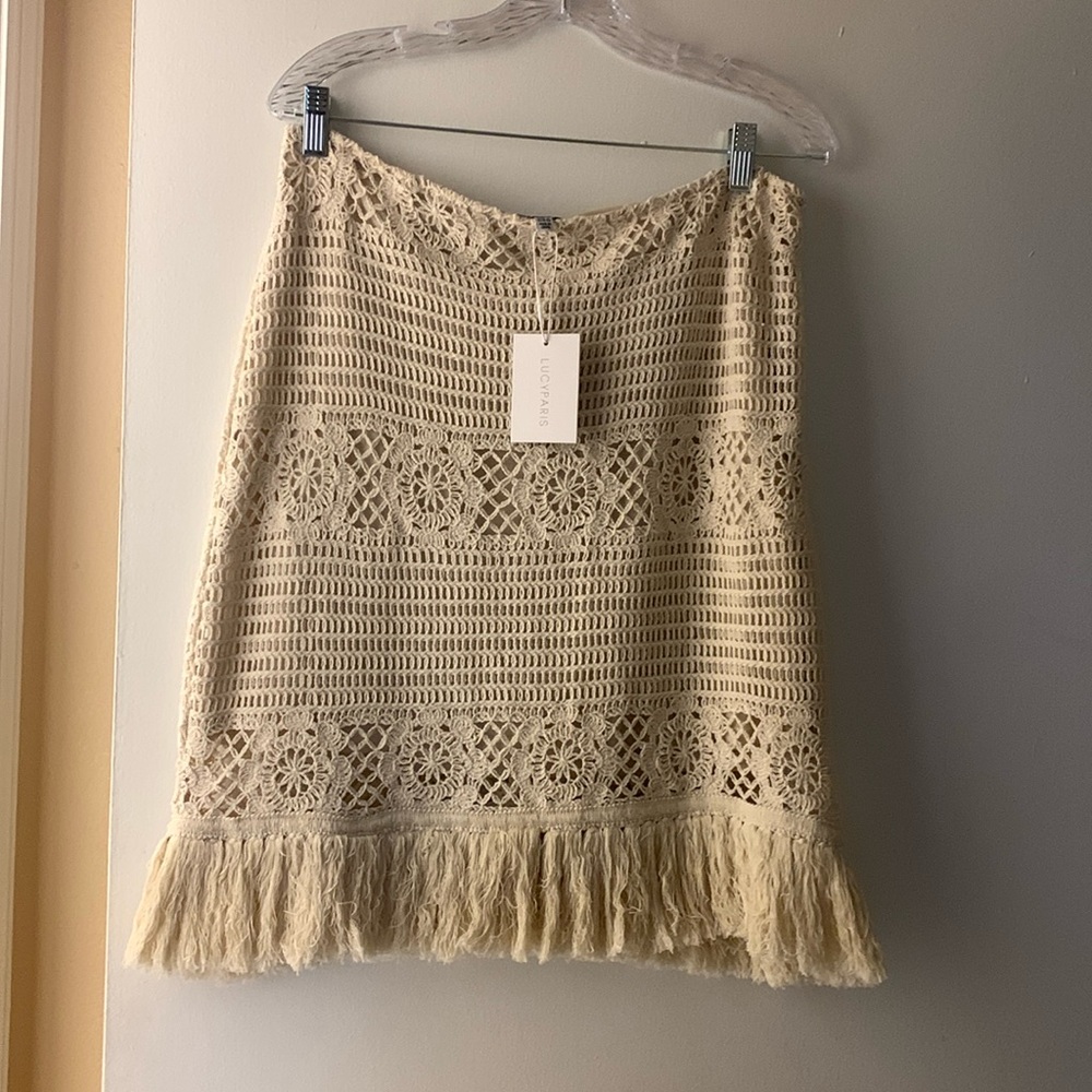 Crocheted skirt